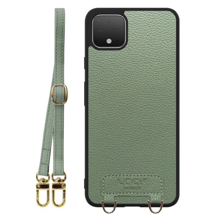 [ LOOF LUXURY-SHELL SHOULDER ] Google Pixel 4 XL googlepixel pixel4xl ピクセル4XL ショルダーストラップ付き シンプルでスマート 本革 シェル型ケース ショルダー ストラップ スマホショルダー [ Google Pixel 4 XL ]