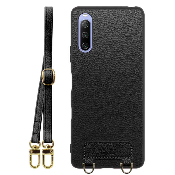 [ LOOF LUXURY-SHELL SHOULDER ] Xperia 10 III /  10 III Lite Xperia10III 10III xperia10 ショルダーストラップ付き シンプルでスマート 本革 シェル型ケース ショルダー ストラップ スマホショルダー [ Xperia 10 III / Lite ]