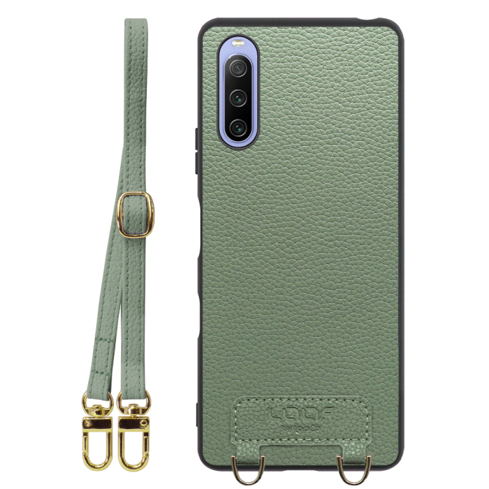 [ LOOF LUXURY-SHELL SHOULDER ] Xperia 10 III /  10 III Lite Xperia10III 10III xperia10 ショルダーストラップ付き シンプルでスマート 本革 シェル型ケース ショルダー ストラップ スマホショルダー [ Xperia 10 III / Lite ]