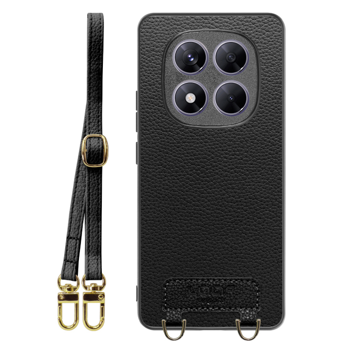 [ LOOF LUXURY-SHELL SHOULDER ] Redmi Note 14 Pro 5G Xiaomi シャオミ ショルダーストラップ付き シンプルでスマート 本革 シェル型ケース ショルダー ストラップ スマホショルダー [ Redmi Note 14 Pro 5G ]