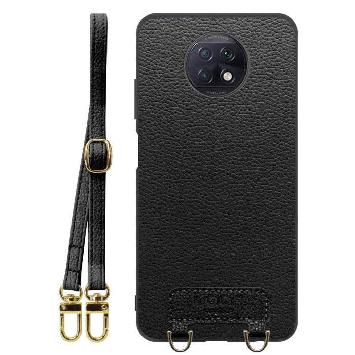 [ LOOF LUXURY-SHELL SHOULDER ] Xiaomi Redmi Note 9T redminote9t redminote note9t ショルダーストラップ付き シンプルでスマート 本革 シェル型ケース ショルダー ストラップ スマホショルダー [ Redmi Note 9T ]