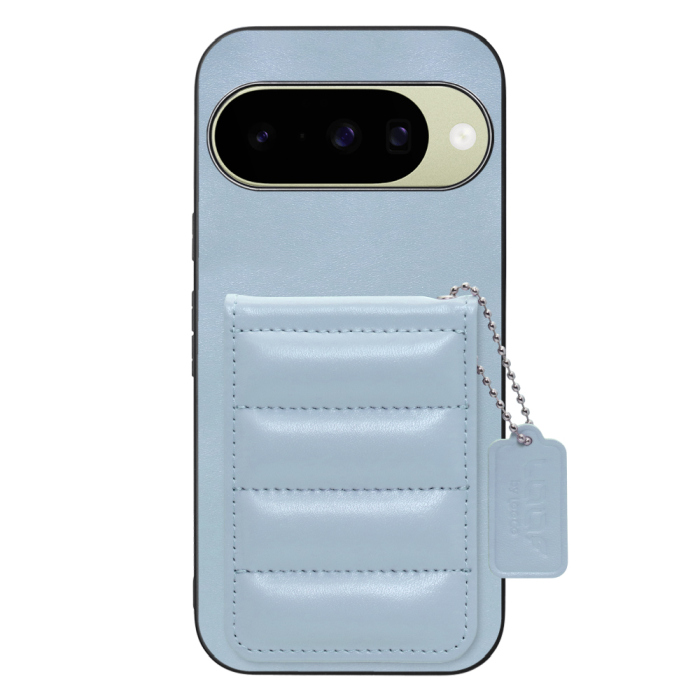 [ LOOF SWEET-SHELL CARD ] Google Pixel 10 / 10 Pro Google Pixel10 Pixel10pro ピクセル10 ピクセル10プロ スマホケース キルティング加工のカードケース付き マグネット内蔵 カード収納 本革 レザータグ＆チェーン付き パステルカラー [ Google Pixel 10 / 10 Pro ]