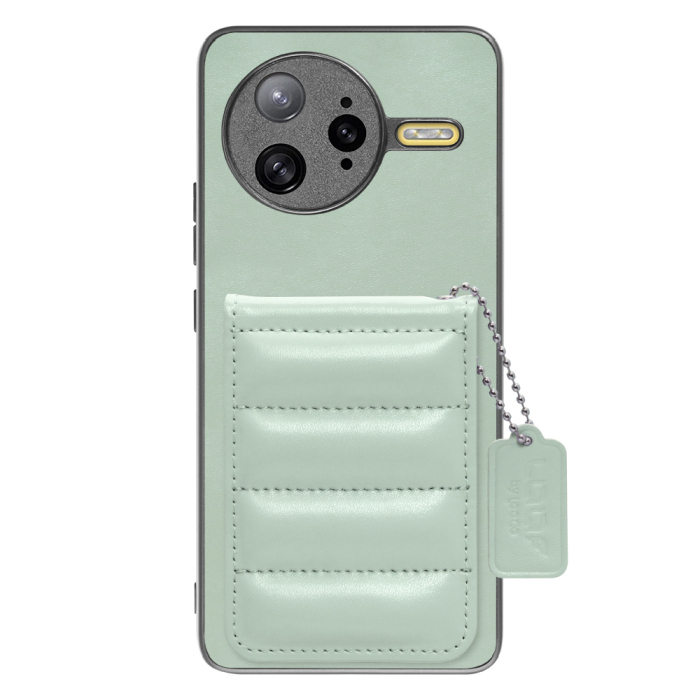 [ LOOF SWEET-SHELL CARD ] POCO F7 Ultra Xiaomi シャオミ スマホケース キルティング加工のカードケース付き マグネット内蔵 カード収納 本革 レザータグ＆チェーン付き パステルカラー [ POCO F7 Ultra ]