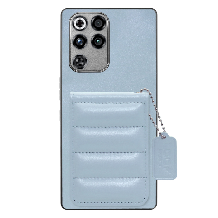 [ LOOF SWEET-SHELL CARD ] REDMAGIC 11 Pro NX809J ZTE nubia スマホケース キルティング加工のカードケース付き マグネット内蔵 カード収納 本革 レザータグ＆チェーン付き パステルカラー [ REDMAGIC 11 Pro ]