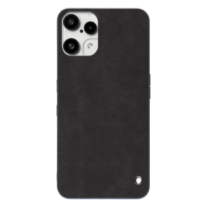 [ LOOF ALCANTARA-SHELL ] Nothing Phone (3a) Lite  ケース カバー スマホケース アルカンターラ シンプル ストラップホール [ Nothing Phone (3a) Lite ]