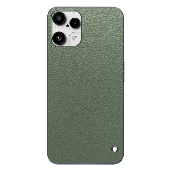 [ LOOF LUXURY-SHELL ] Nothing Phone (3a) Lite  スマホケース 背面 ケース カバー ハードケース 本革 ストラップホール [ Nothing Phone (3a) Lite ]