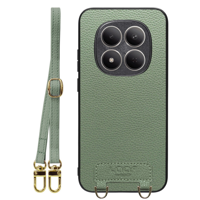 [ LOOF LUXURY-SHELL SHOULDER ] REDMI Note 15 Pro 5G Xiaomi ショルダーストラップ付き シンプルでスマート 本革 シェル型ケース ショルダー ストラップ スマホショルダー [ REDMI Note 15 Pro 5G ]