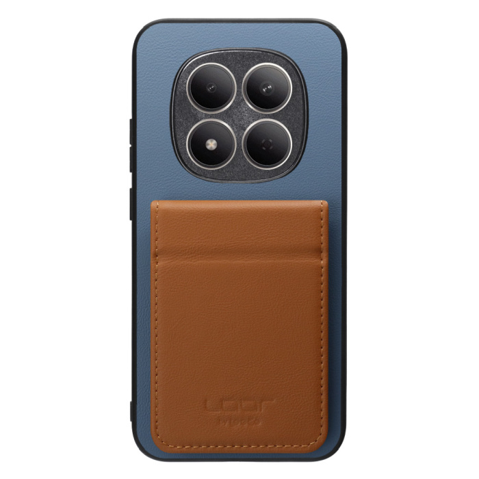 [ LOOF BASIC-SHELL SLIM CARD 2カード ] REDMI Note 15 Pro 5G Xiaomi ケース 背面 カード収納 カード入れ カードポケット カバー スマホケース 薄型 大容量 本革 [ REDMI Note 15 Pro 5G ]