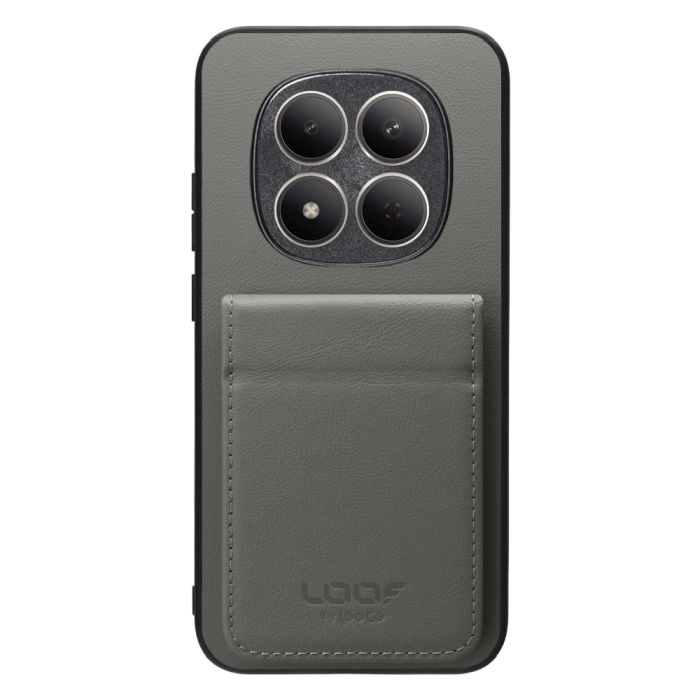 [ LOOF BASIC-SHELL SLIM CARD 2カード ] REDMI Note 15 Pro 5G Xiaomi ケース 背面 カード収納 カード入れ カードポケット カバー スマホケース 薄型 大容量 本革 [ REDMI Note 15 Pro 5G ]
