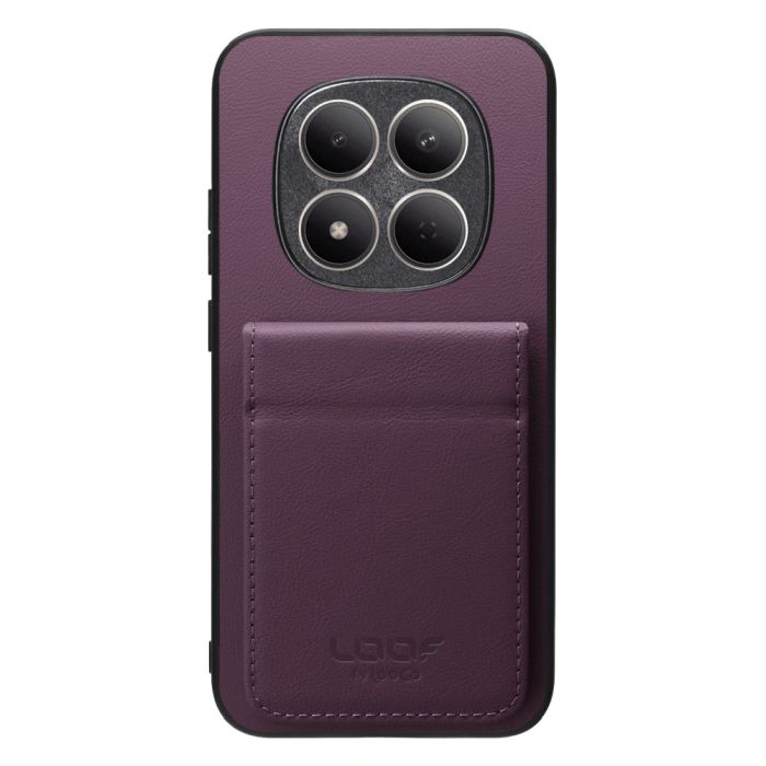 [ LOOF BASIC-SHELL SLIM CARD 2カード ] REDMI Note 15 Pro 5G Xiaomi ケース 背面 カード収納 カード入れ カードポケット カバー スマホケース 薄型 大容量 本革 [ REDMI Note 15 Pro 5G ]