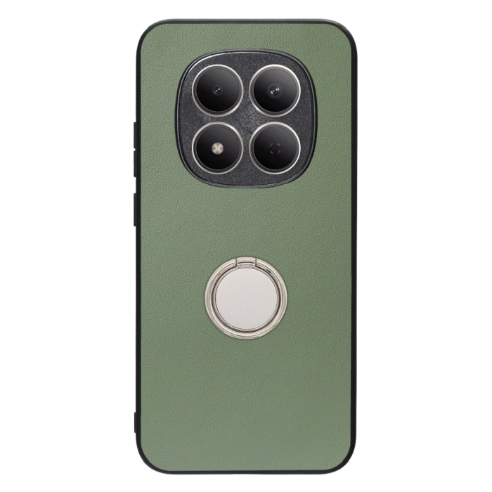 [ LOOF RING-SHELL (シンプル Ver.) ] REDMI Note 15 Pro 5G Xiaomi スマホケース 背面 ケース カバー ハードケース スマホリング リング付き 本革 ストラップホール [ REDMI Note 15 Pro 5G ]