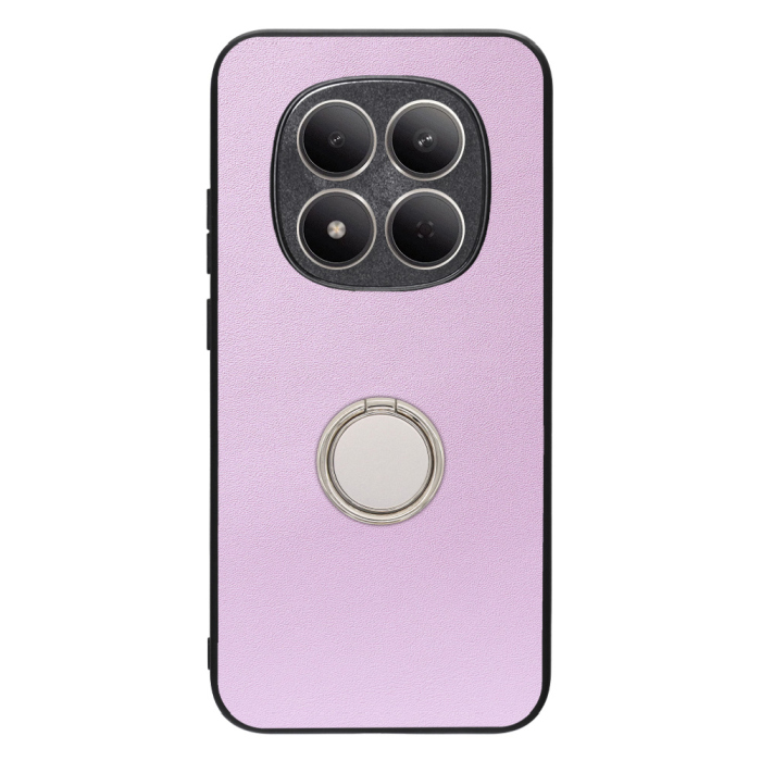 [ LOOF RING-SHELL (シンプル Ver.) ] REDMI Note 15 Pro 5G Xiaomi スマホケース 背面 ケース カバー ハードケース スマホリング リング付き 本革 ストラップホール [ REDMI Note 15 Pro 5G ]