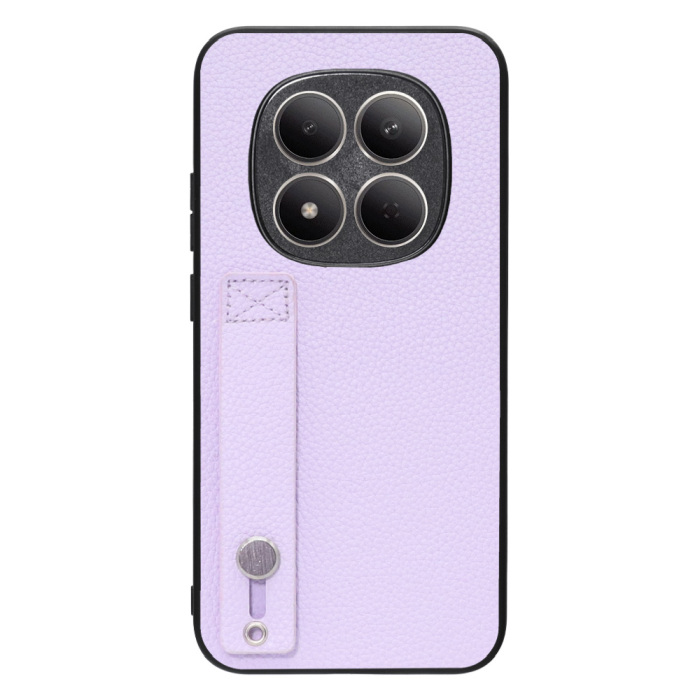 [ LOOF HOLD-SHELL ] REDMI Note 15 Pro 5G Xiaomi スマホケース 背面 ケース カバー ハードケース 背面ベルト 本革 ストラップホール [ REDMI Note 15 Pro 5G ]