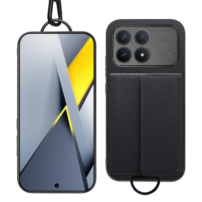 [ LOOF WALLET-SHELL ] POCO F8 Pro Xiaomi  ケース カバー スマホケース ショルダー スマホショルダー 本革 背面収納 財布 カード入れ [ POCO F8 Pro ]