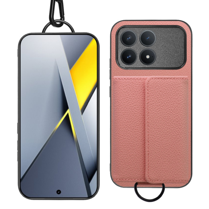 [ LOOF WALLET-SHELL ] POCO F8 Pro Xiaomi  ケース カバー スマホケース ショルダー スマホショルダー 本革 背面収納 財布 カード入れ [ POCO F8 Pro ]