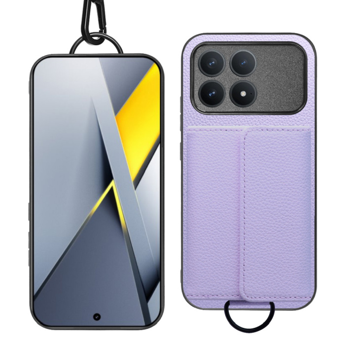 [ LOOF WALLET-SHELL ] POCO F8 Pro Xiaomi  ケース カバー スマホケース ショルダー スマホショルダー 本革 背面収納 財布 カード入れ [ POCO F8 Pro ]