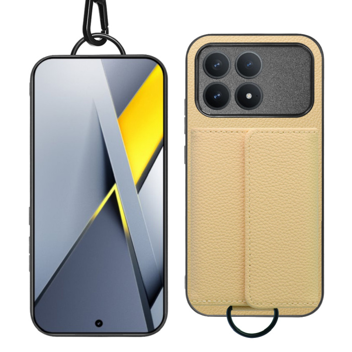 [ LOOF WALLET-SHELL ] POCO F8 Pro Xiaomi  ケース カバー スマホケース ショルダー スマホショルダー 本革 背面収納 財布 カード入れ [ POCO F8 Pro ]