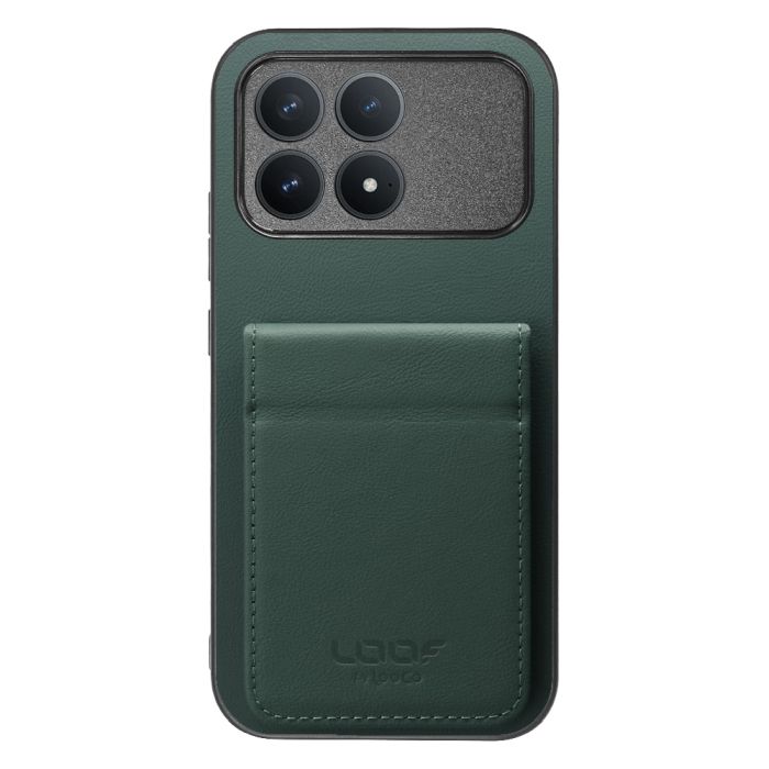[ LOOF BASIC-SHELL SLIM CARD 2カード ] POCO F8 Pro Xiaomi ケース 背面 カード収納 カード入れ カードポケット カバー スマホケース 薄型 大容量 本革 [ POCO F8 Pro ]