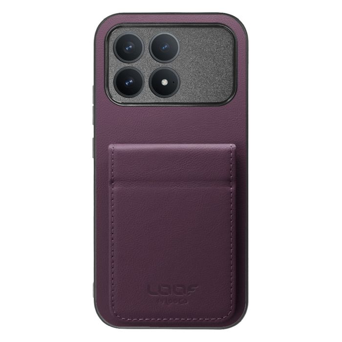 [ LOOF BASIC-SHELL SLIM CARD 2カード ] POCO F8 Pro Xiaomi ケース 背面 カード収納 カード入れ カードポケット カバー スマホケース 薄型 大容量 本革 [ POCO F8 Pro ]
