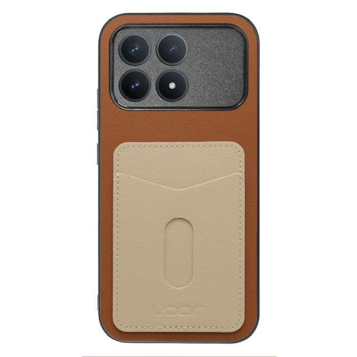 [ LOOF PASS-SHELL (LEATHER Ver.) スライド ] POCO F8 Pro Xiaomi スマホケース 背面 ケース カバー ハードケース カード収納 カードホルダー ストラップホール [ POCO F8 Pro ]