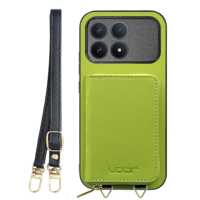 [ LOOF CASUAL-SHELL POUCH ] POCO F8 Pro Xiaomi ケース ショルダー スマホショルダー 背面 収納 ポーチ付き カバー スマホケース ストラップ レザー [ POCO F8 Pro ]