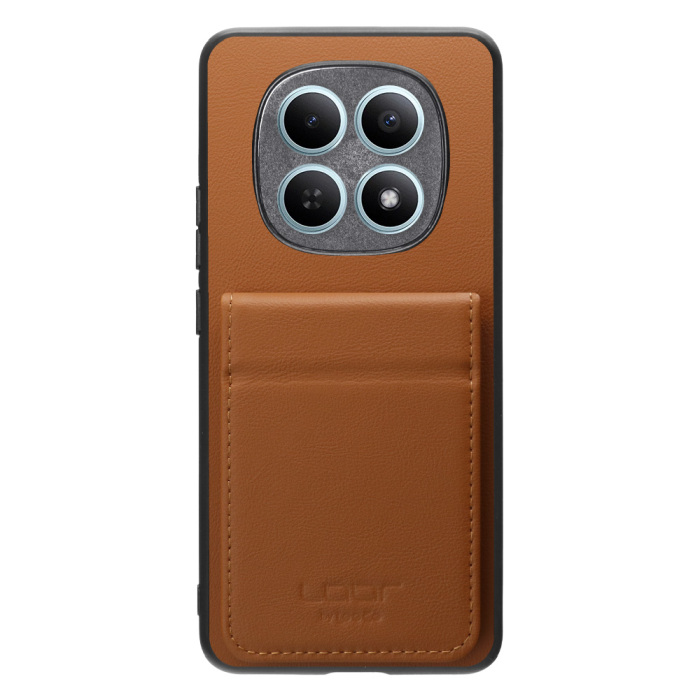 [ LOOF BASIC-SHELL SLIM CARD 2カード ] REDMI Note 15 5G Xiaomi 25098RA98G ケース 背面 カード収納 カード入れ カードポケット カバー スマホケース 薄型 大容量 本革 [ REDMI Note 15 5G ]