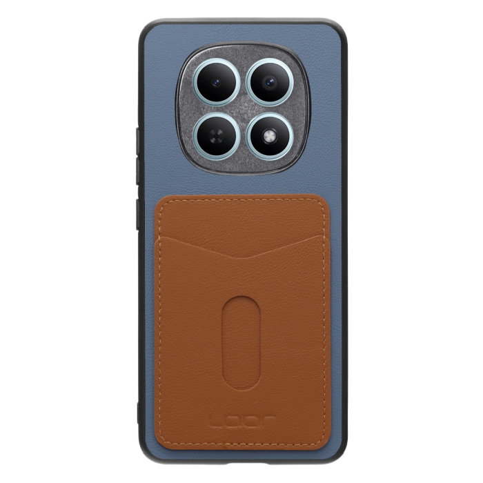 [ LOOF PASS-SHELL (LEATHER Ver.) スライド ] REDMI Note 15 5G Xiaomi 25098RA98G スマホケース 背面 ケース カバー ハードケース カード収納 カードホルダー ストラップホール [ REDMI Note 15 5G ]