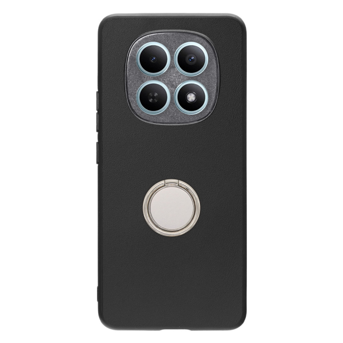 [ LOOF RING-SHELL (シンプル Ver.) ] REDMI Note 15 5G Xiaomi 25098RA98G スマホケース 背面 ケース カバー ハードケース スマホリング リング付き 本革 ストラップホール [ REDMI Note 15 5G ]