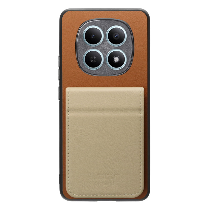 [ LOOF BASIC-SHELL SLIM CARD 2カード ] POCO M8 5G Xiaomi 25118PC98G ケース 背面 カード収納 カード入れ カードポケット カバー スマホケース 薄型 大容量 本革 [ POCO M8 5G ]