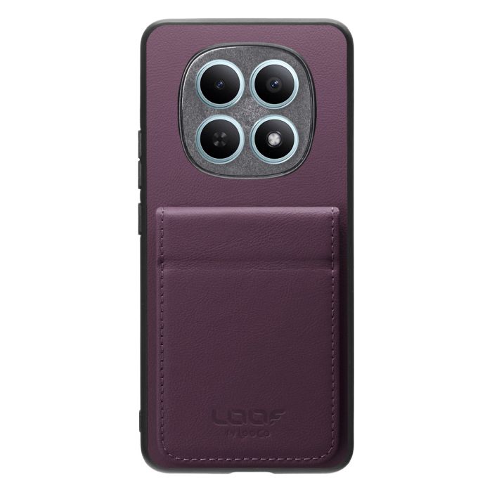 [ LOOF BASIC-SHELL SLIM CARD 2カード ] POCO M8 5G Xiaomi 25118PC98G ケース 背面 カード収納 カード入れ カードポケット カバー スマホケース 薄型 大容量 本革 [ POCO M8 5G ]