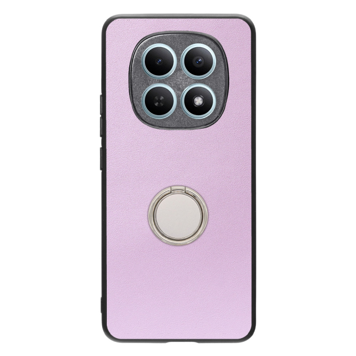 [ LOOF RING-SHELL (シンプル Ver.) ] POCO M8 5G Xiaomi 25118PC98G スマホケース 背面 ケース カバー ハードケース スマホリング リング付き 本革 ストラップホール [ POCO M8 5G ]