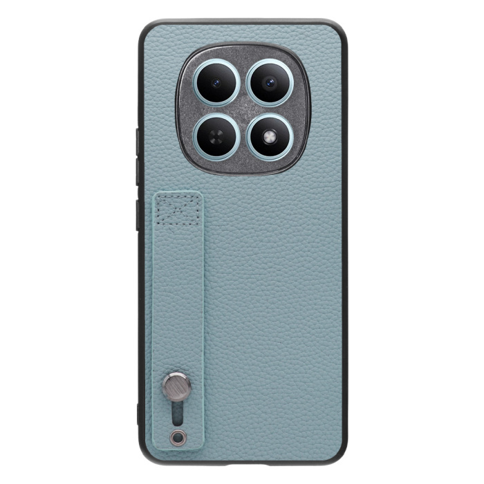 [ LOOF HOLD-SHELL ] POCO M8 5G Xiaomi 25118PC98G スマホケース 背面 ケース カバー ハードケース 背面ベルト 本革 ストラップホール [ POCO M8 5G ]