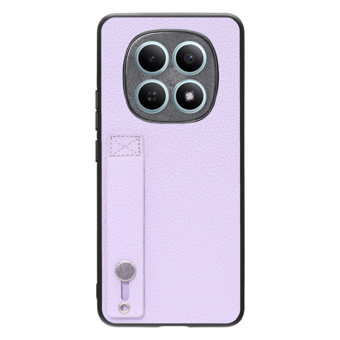 [ LOOF HOLD-SHELL ] POCO M8 5G Xiaomi 25118PC98G スマホケース 背面 ケース カバー ハードケース 背面ベルト 本革 ストラップホール [ POCO M8 5G ]