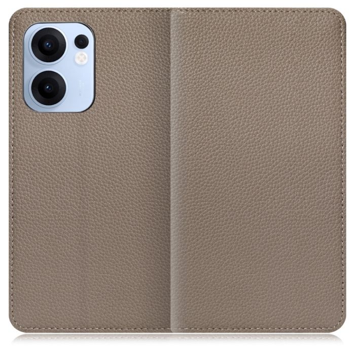 [ LOOF BOOK ] OPPO Reno13 A  スマホケース ケース カバー 手帳型ケース カード収納 本革 マグネットなし ベルトなし [ OPPO Reno13 A ]