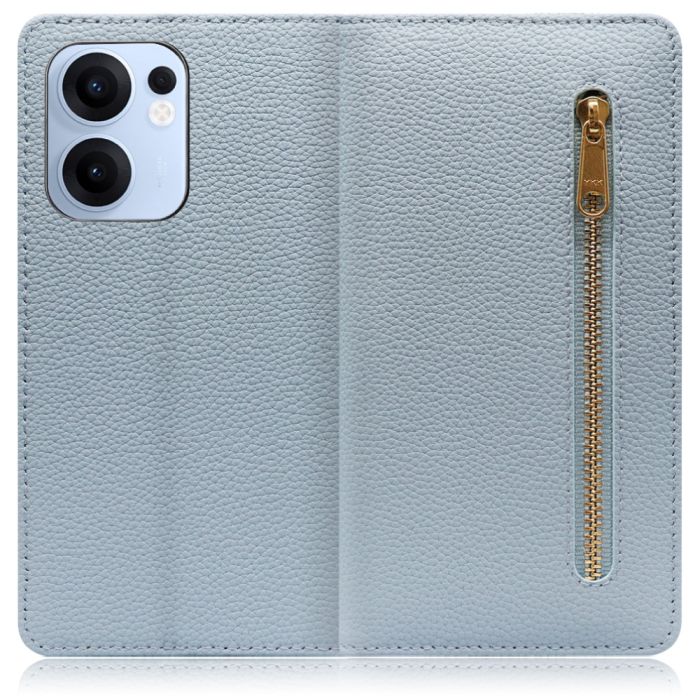 [ LOOF POCKET ] OPPO Reno13 A  スマホケース ケース カバー 手帳型ケース カード収納 本革 マグネットなし ベルトなし ポケット ファスナー [ OPPO Reno13 A ]