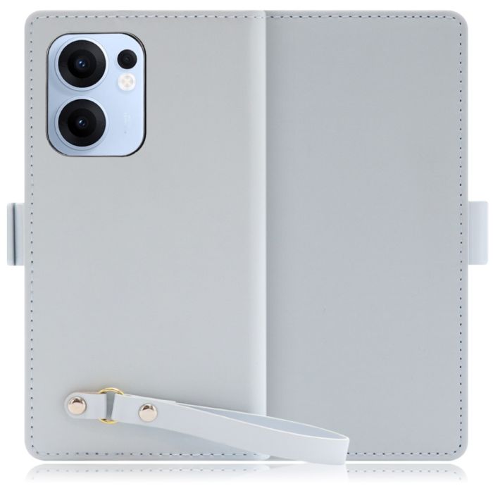 [ LOOF MACARON ] OPPO Reno13 A  スマホケース ケース カバー 手帳型ケース カード収納 ストラップ ベルト付き マグネット付き 本革 [ OPPO Reno13 A ]