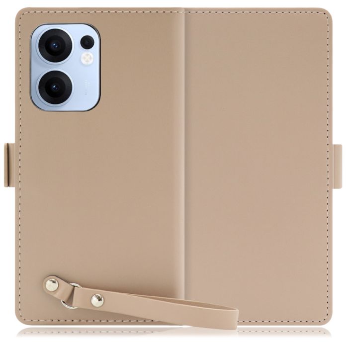 [ LOOF MACARON ] OPPO Reno13 A  スマホケース ケース カバー 手帳型ケース カード収納 ストラップ ベルト付き マグネット付き 本革 [ OPPO Reno13 A ]