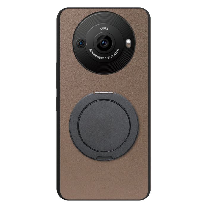 [ LOOF RING-SHELL (シンプル Ver.) ] AQUOS R8 pro SH-51D R8pro AQUOSR8pro スマホケース 背面 ケース カバー ハードケース スマホリング リング付き 本革 ストラップホール [ AQUOS R8 pro ]