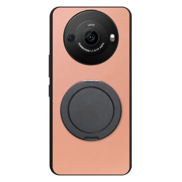 [ LOOF RING-SHELL (シンプル Ver.) ] AQUOS R8 pro SH-51D R8pro AQUOSR8pro スマホケース 背面 ケース カバー ハードケース スマホリング リング付き 本革 ストラップホール [ AQUOS R8 pro ]