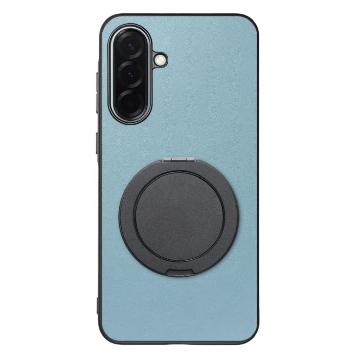 [ LOOF RING-SHELL (シンプル Ver.) ] Galaxy A36 5G SC-54F スマホケース 背面 ケース カバー ハードケース スマホリング リング付き 本革 ストラップホール [ Galaxy A36 5G ]