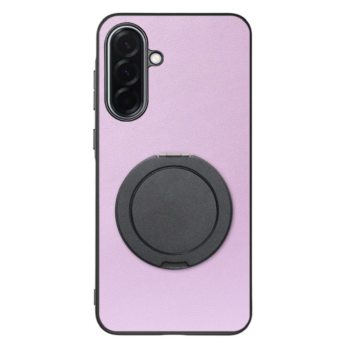 [ LOOF RING-SHELL (シンプル Ver.) ] Galaxy A36 5G SC-54F スマホケース 背面 ケース カバー ハードケース スマホリング リング付き 本革 ストラップホール [ Galaxy A36 5G ]