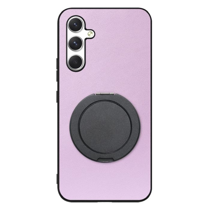 [ LOOF RING-SHELL (シンプル Ver.) ] Galaxy A54 5G  スマホケース 背面 ケース カバー ハードケース スマホリング リング付き 本革 ストラップホール [ Galaxy A54 5G ]