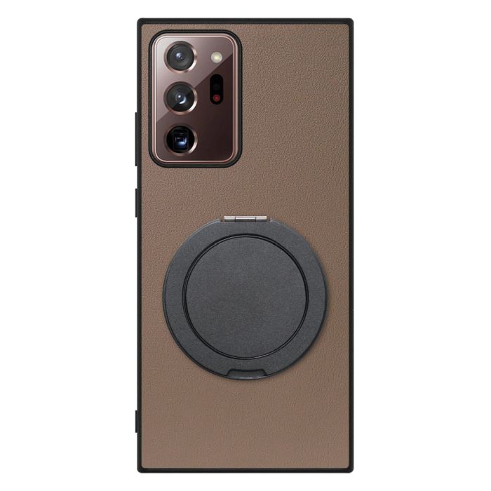[ LOOF RING-SHELL (シンプル Ver.) ] Galaxy Note 20 Ultra 5G note20ultra5g note20 スマホケース 背面 ケース カバー ハードケース スマホリング リング付き 本革 ストラップホール [ Galaxy Note20 Ultra ]