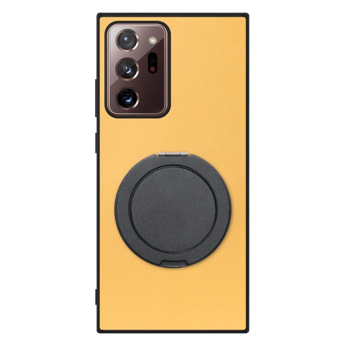 [ LOOF RING-SHELL (シンプル Ver.) ] Galaxy Note 20 Ultra 5G note20ultra5g note20 スマホケース 背面 ケース カバー ハードケース スマホリング リング付き 本革 ストラップホール [ Galaxy Note20 Ultra ]