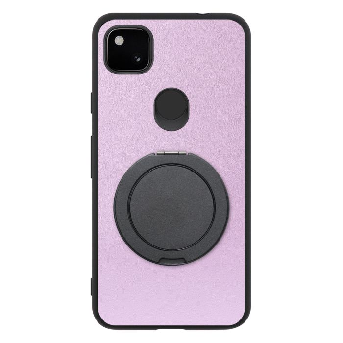 [ LOOF RING-SHELL (シンプル Ver.) ] Google Pixel 4a pixel4a googlepixel4a スマホケース 背面 ケース カバー ハードケース スマホリング リング付き 本革 ストラップホール [ Google Pixel 4a ]