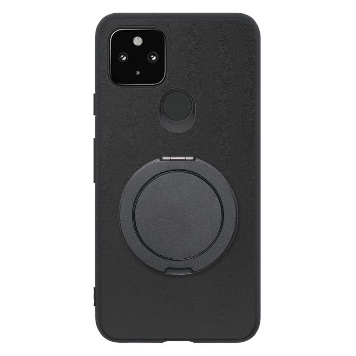 [ LOOF RING-SHELL (シンプル Ver.) ] Google Pixel 4a 5G pixel4a5g googlepixel4a5g スマホケース 背面 ケース カバー ハードケース スマホリング リング付き 本革 ストラップホール [ Google Pixel 4a 5G ]
