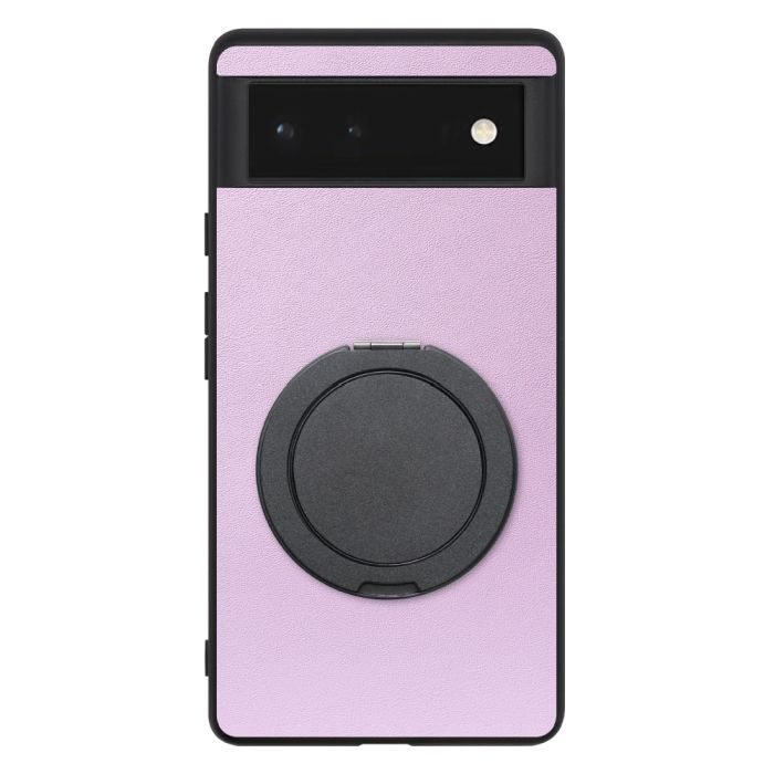 [ LOOF RING-SHELL (シンプル Ver.) ] Google Pixel 6 googlepixel6 pixel6 ピクセル6 スマホケース 背面 ケース カバー ハードケース スマホリング リング付き 本革 ストラップホール [ Google Pixel 6 ]
