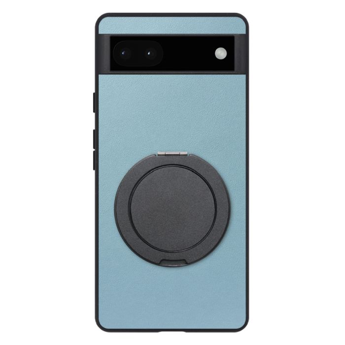 [ LOOF RING-SHELL (シンプル Ver.) ] Google Pixel 6a googlepixel6a pixel6a スマホケース 背面 ケース カバー ハードケース スマホリング リング付き 本革 ストラップホール [ Google Pixel 6a ]