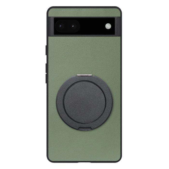 [ LOOF RING-SHELL (シンプル Ver.) ] Google Pixel 6a googlepixel6a pixel6a スマホケース 背面 ケース カバー ハードケース スマホリング リング付き 本革 ストラップホール [ Google Pixel 6a ]