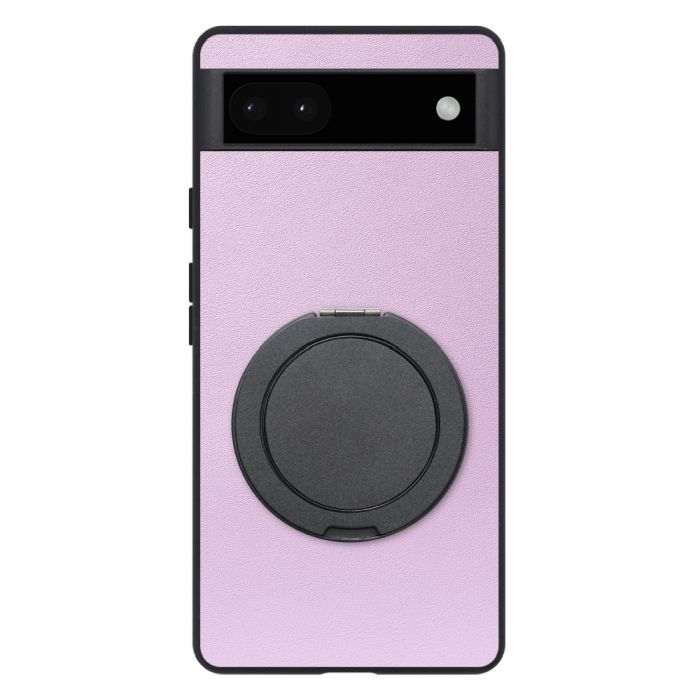 [ LOOF RING-SHELL (シンプル Ver.) ] Google Pixel 6a googlepixel6a pixel6a スマホケース 背面 ケース カバー ハードケース スマホリング リング付き 本革 ストラップホール [ Google Pixel 6a ]